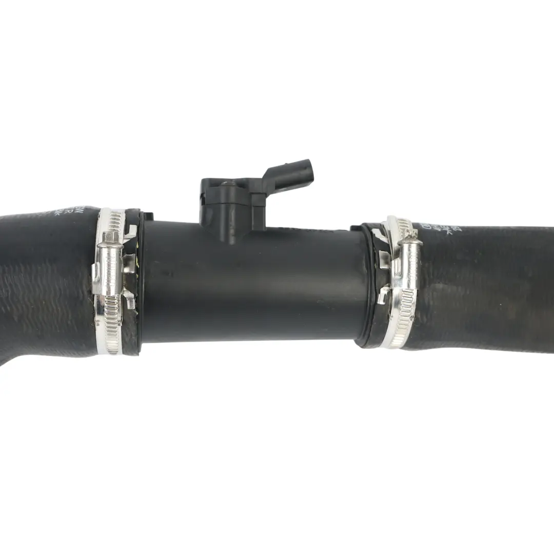 Pipe Hose Connector Pressure Sensor 3.0 TDI to Audi A8 D4 Intercooler with Part number 4H0145673P Audi A8 D4 Intercooler Pipe Hose Connector Pressure Sensor 3.0 TDI - SKU 4H0145673P-1 - Part number 4H0145673P