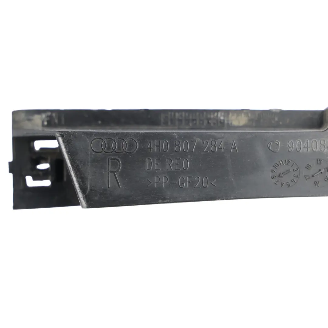 Audi A8 D4 Front Bumper Mount Bracket Holder Support Right O/S Side - SKU 4H0807284A - Part number 4H0807284A