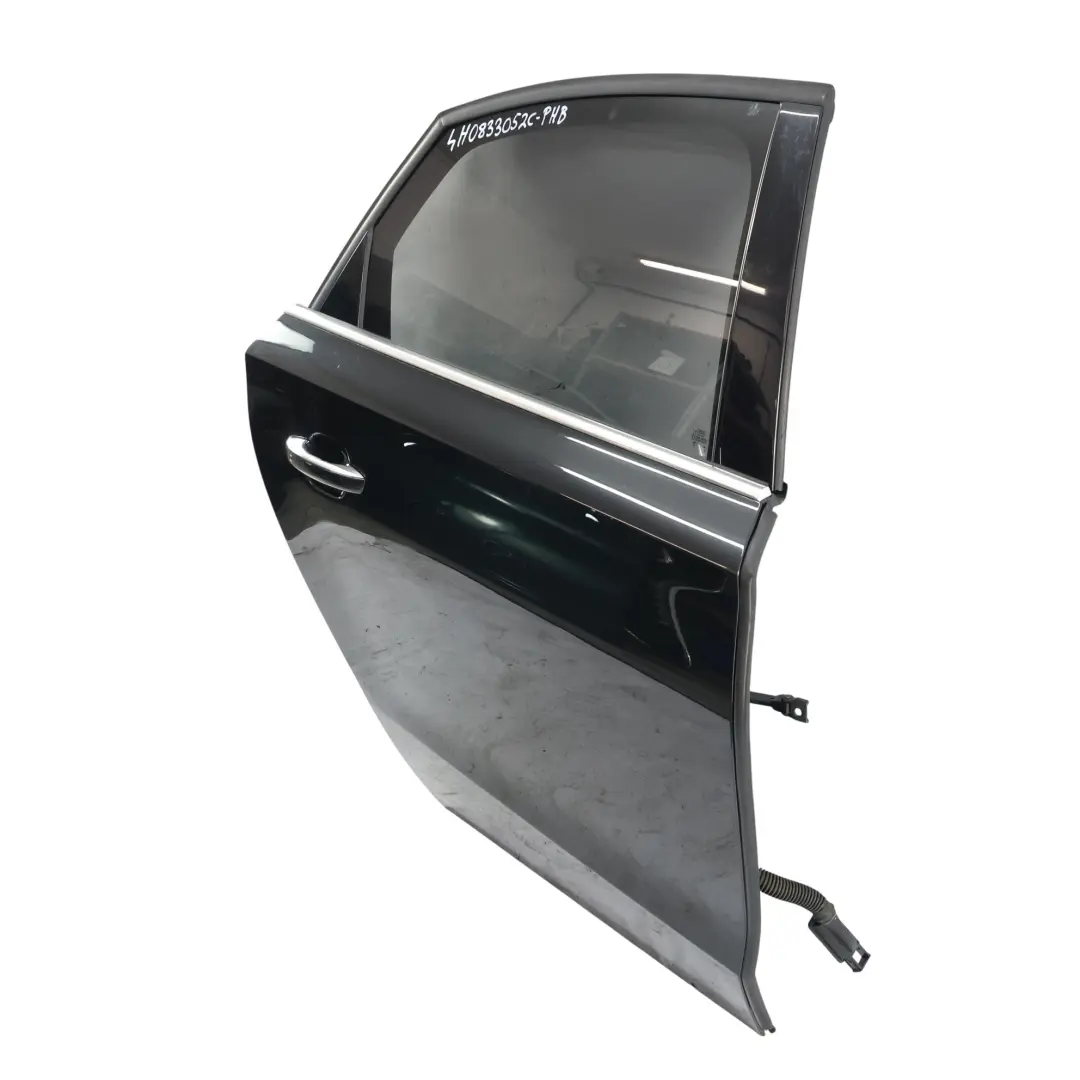 Audi A8 D4 Türverkleidung Hinten Rechts Phantomschwarz Z9Y - SKU 4H0833052C-PHB - Teilenummer 4H0833052C