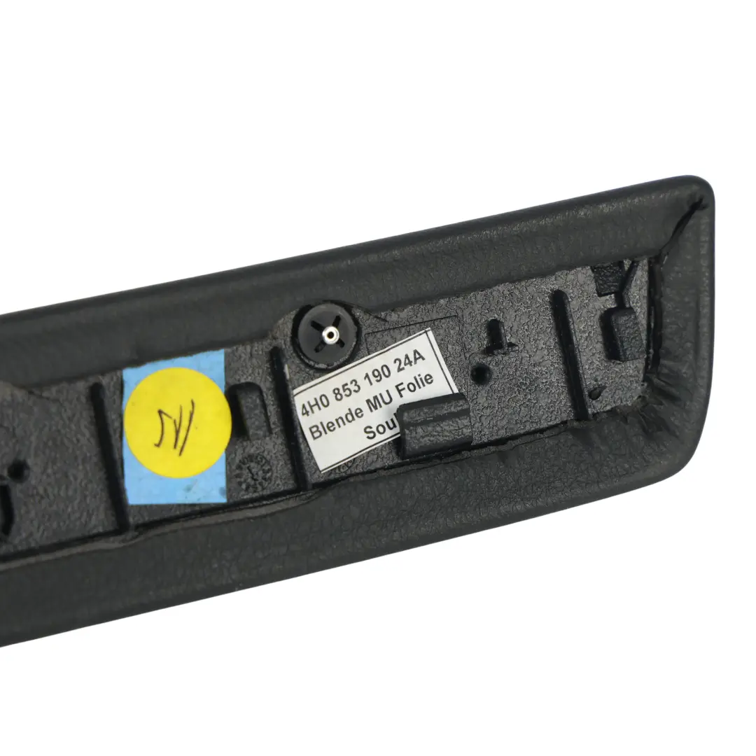 Instrument Panel Trim Cover Panel Moulding to Audi A8 D4 with Part number 4H0853190 Audi A8 D4 Instrument Panel Trim Cover Panel Moulding - SKU 4H0853190 - Part number 4H0853190