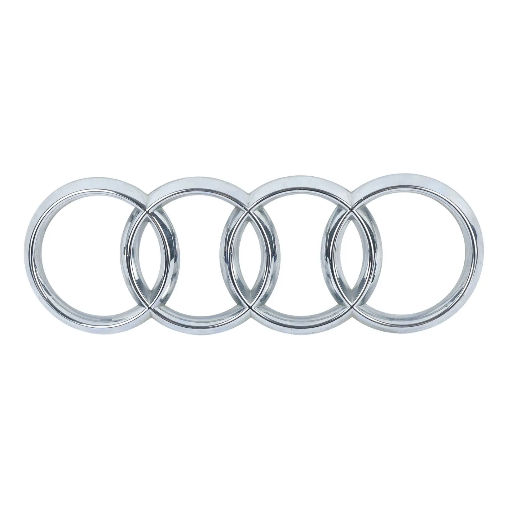 Audi A6 C7 A7 4G8 RSQ3 8U Front Grille Badge Rings Emblem Chrome 4H0853605B