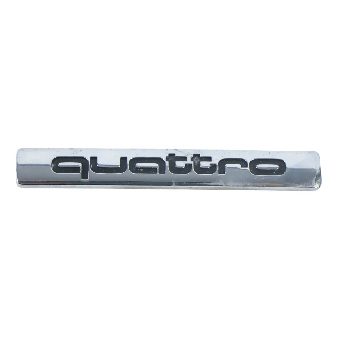 Audi Q3 8U Q5 8R A8 D4 Emblem Schriftzug Heckklappe Chrom - SKU 4H0853737 - Teilenummer 4H0853737