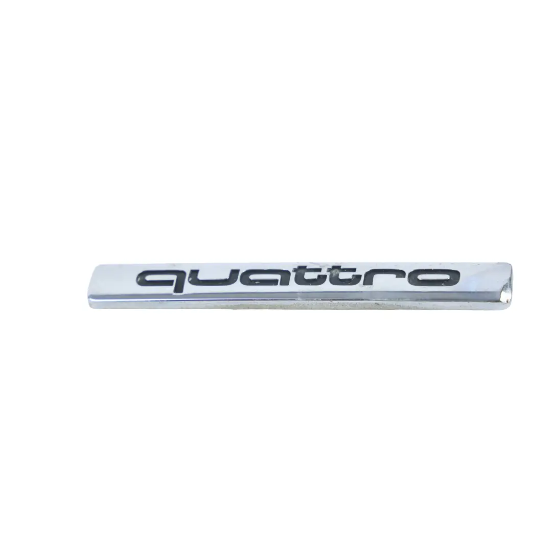 Audi Q3 8U Q5 8R A8 D4 Emblemat Napis Klapy Tylnej Chrom - SKU 4H0853737 - Numer Części 4H0853737