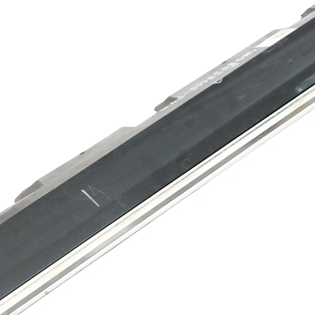 Audi A8 D4 Side Skirt Cover Guard Right O/S Phantom Black - Z9Y - SKU 4H0853860E-PHB - Part number 4H0853860E