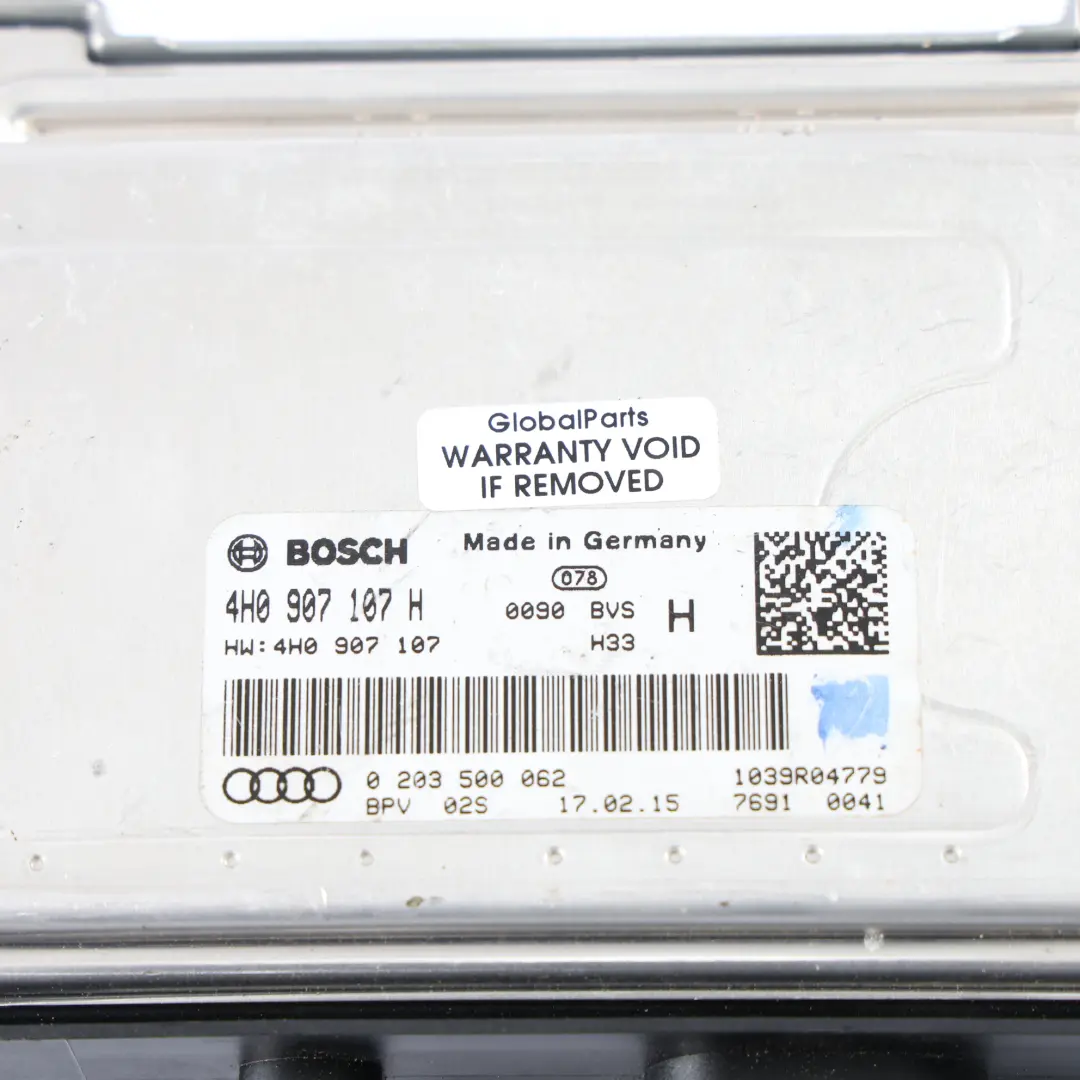 Spurhalte Assistent Abstandsregelung Modul H für Audi A6 S6 4G A8 S8 4H mit Teilenummer 4H0907107 Audi A6 S6 4G A8 S8 4H Spurhalte Assistent Abstandsregelung Modul H - SKU 4H0907107 - Teilenummer 4H0907107