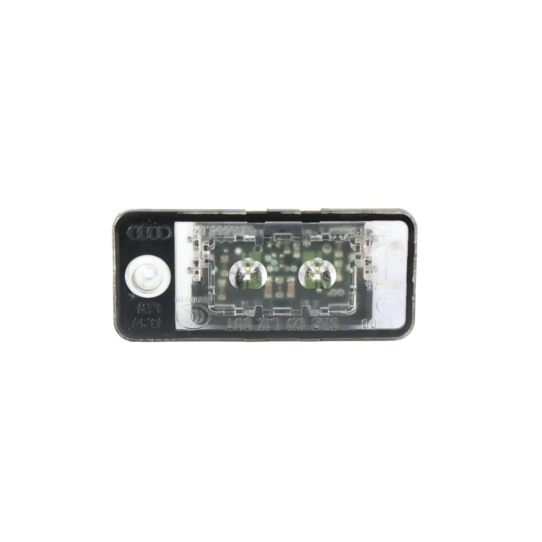 Luz Matrícula Trasera Panel Derecho para Audi A8 4H D4 Q7 4L con número de pieza 4H0943022 Audi A8 4H D4 Q7 4L Luz Matrícula Trasera Panel Derecho - SKU 4H0943022 - Número de pieza 4H0943022
