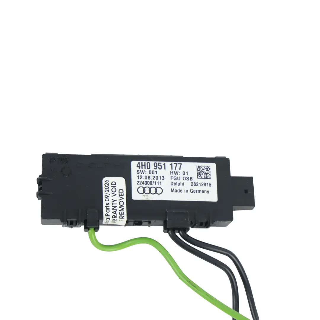 Audi A8 D4 4H Innenraum Leseleuchte Panel Dach Vorne - SKU 4H0951177 - Teilenummer 4H0951177