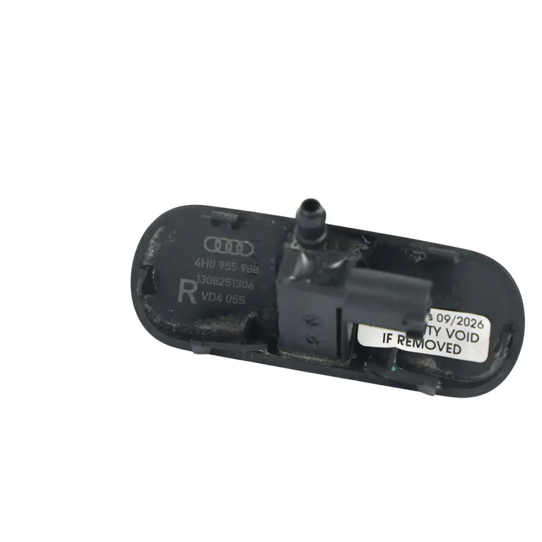 Audi A8 D4 Windscreen Washer Jet Fluid Nozzle Heated Right O/S - SKU 4H0955988 - Part number 4H0955988