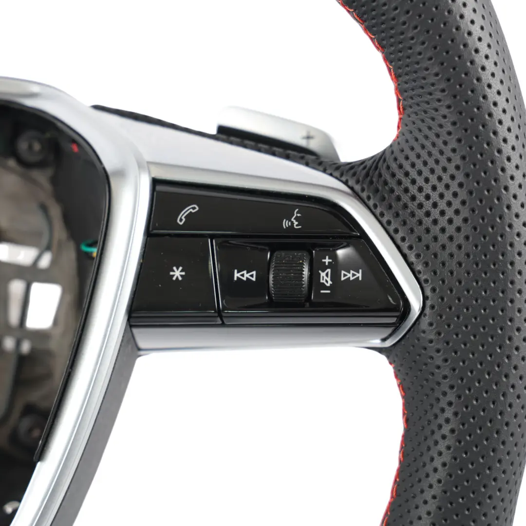 Nero Pelle S-Line Cambio al Volante per Audi A6 C8 A7 Volante con numero di parte 4K0419091F Audi A6 C8 A7 Volante Nero Pelle S-Line Cambio al Volante - SKU 4K0419091F-1 - Numero di parte 4K0419091F