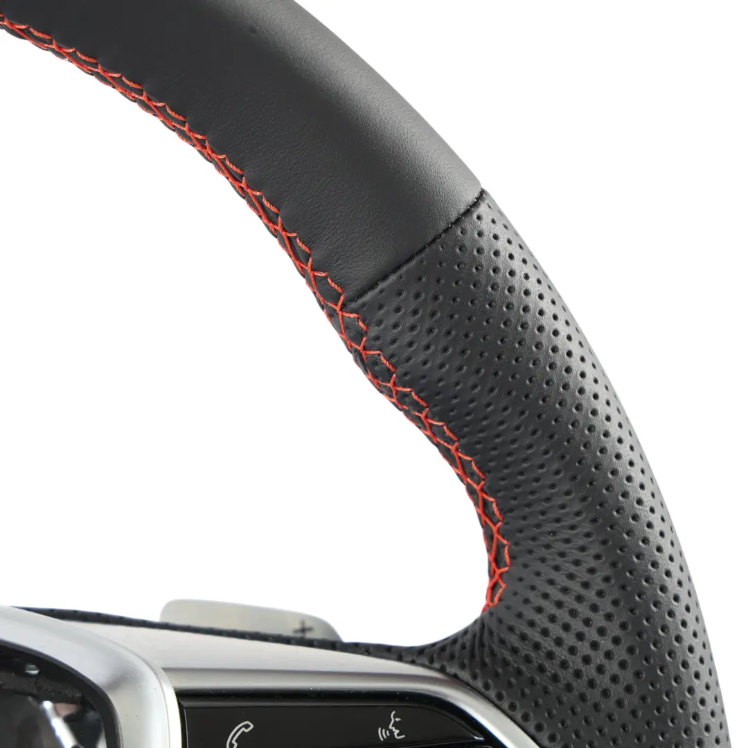 Nero Pelle S-Line Cambio al Volante per Audi A6 C8 A7 Volante con numero di parte 4K0419091F Audi A6 C8 A7 Volante Nero Pelle S-Line Cambio al Volante - SKU 4K0419091F-1 - Numero di parte 4K0419091F
