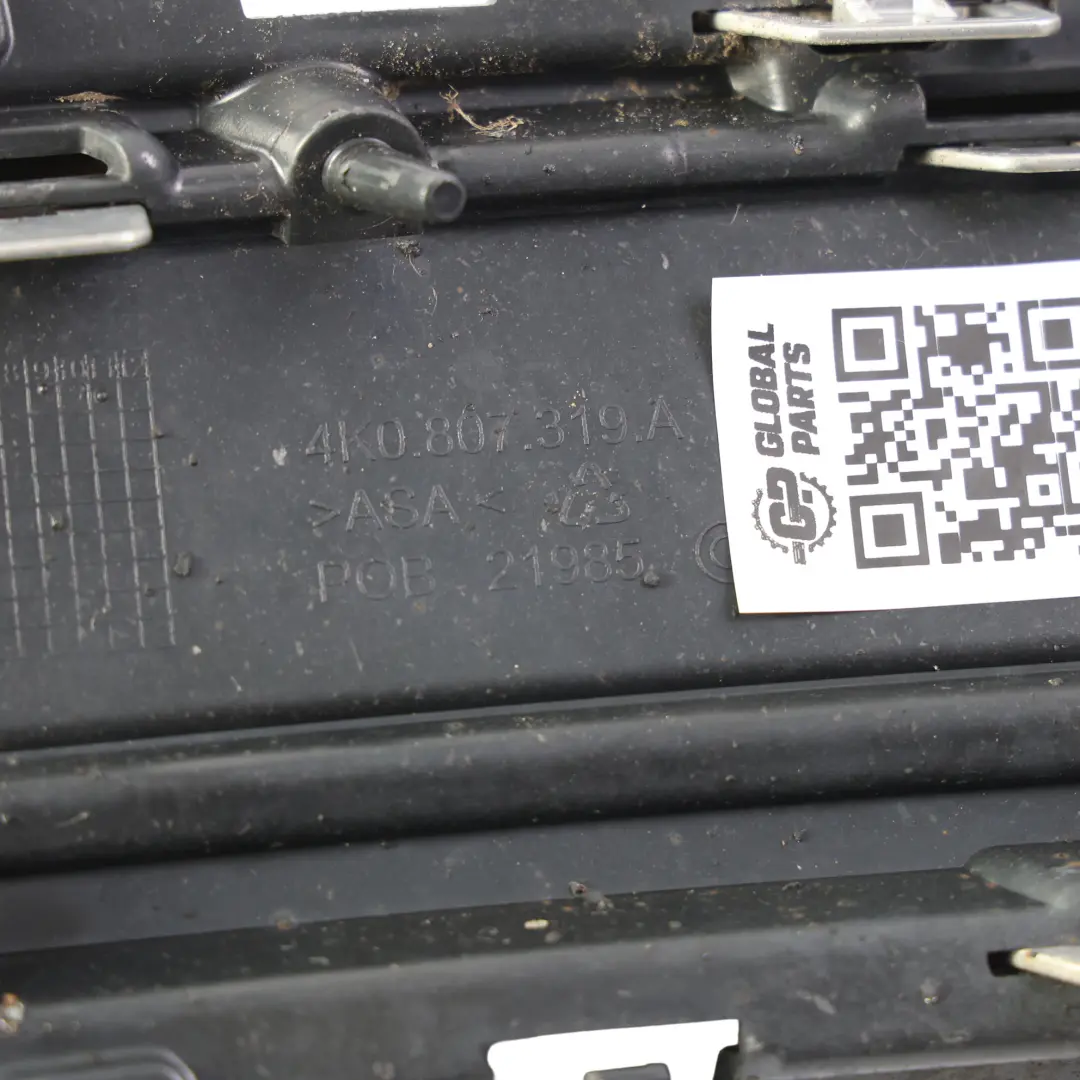 Audi A6 C8 Panel Cubierta Escape Parachoques Trasero Izquierdo - SKU 4K0807319A - Número de pieza 4K0807319A