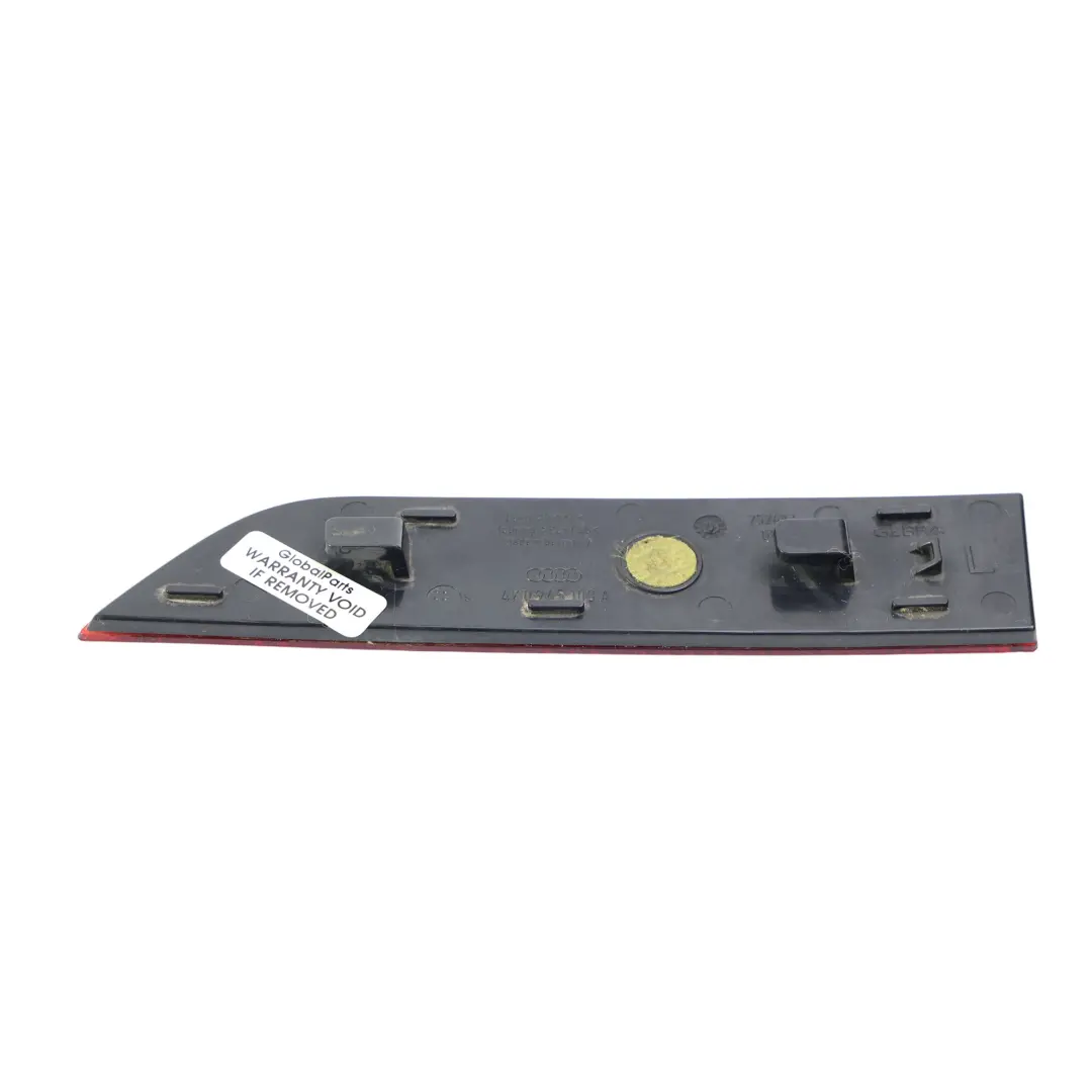 Audi A6 C8 Rückstrahler Stoßstange Hinten Links Innen Rot - SKU 4K0945103A - Teilenummer 4K0945103A