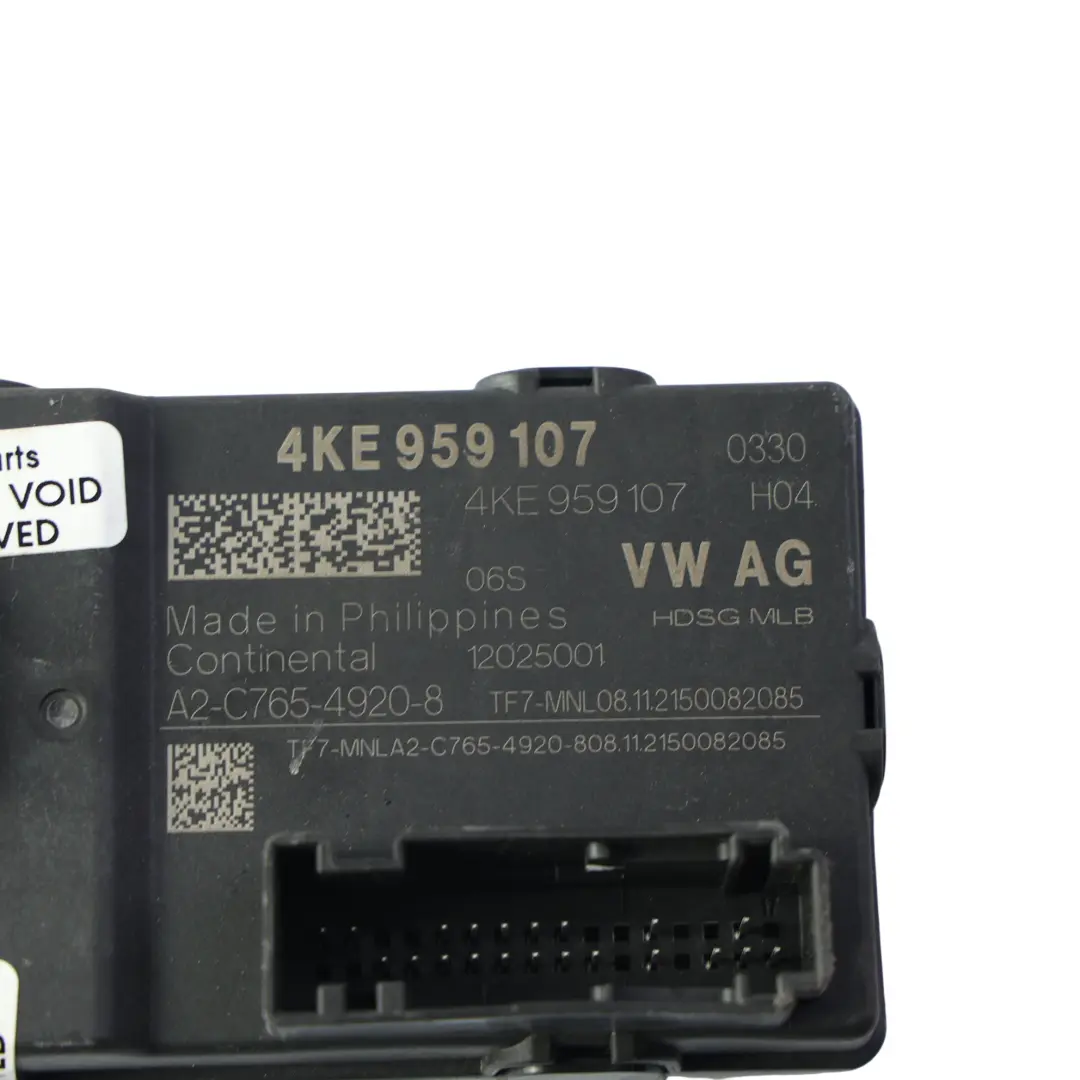 Audi Q5 FY A5 F5 Q7 4M Module Contrôle Hayon Coffre - SKU 4KE959107 - Numéro de pièce 4KE959107