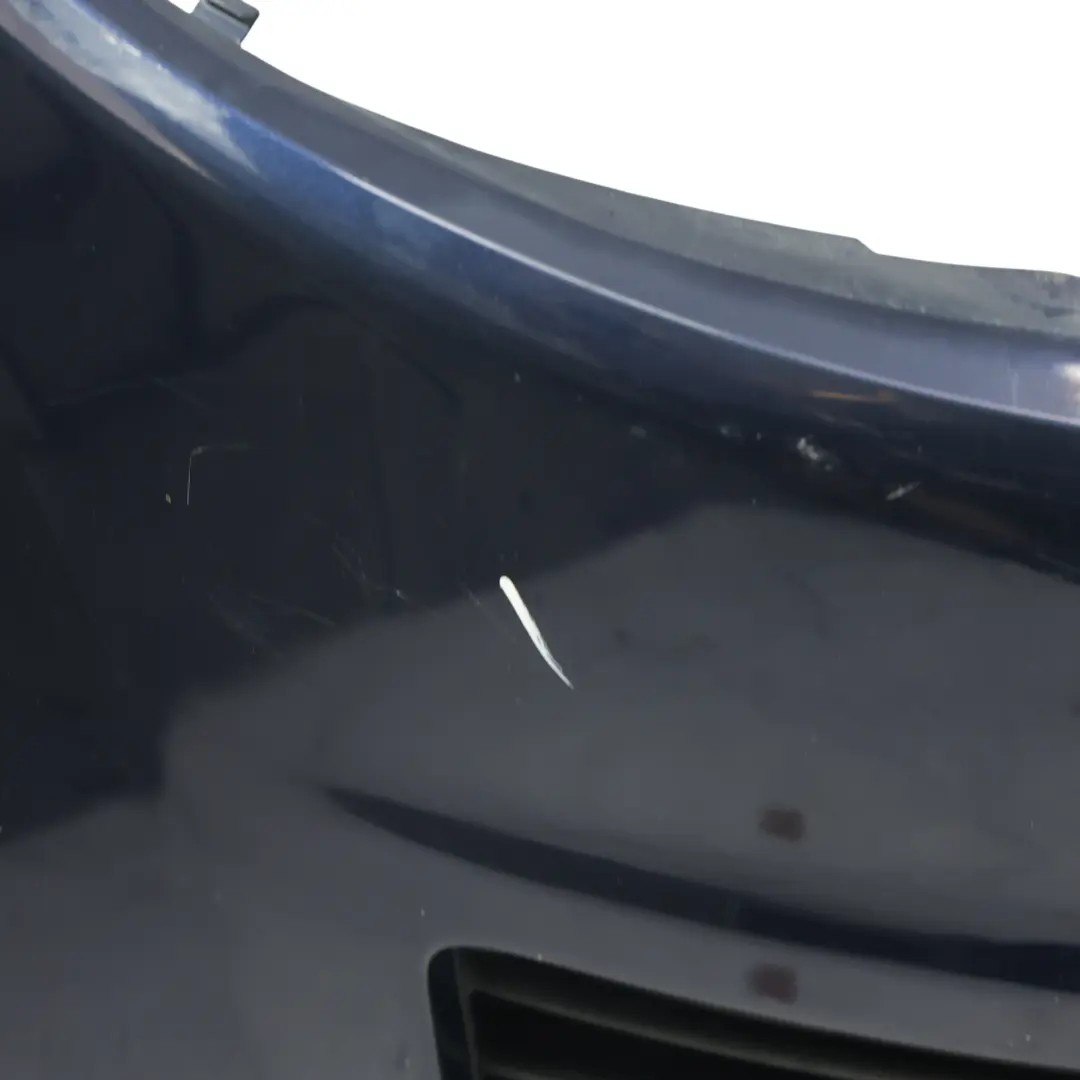 Mk1 Front Bumper PDC S-Line Mugello Blue Pearl Effect - Z5E to Audi Q7 4L with Part number 4L0807105E Audi Q7 4L Mk1 Front Bumper PDC S-Line Mugello Blue Pearl Effect - Z5E - SKU 4L0807105E-MUB - Part number 4L0807105E