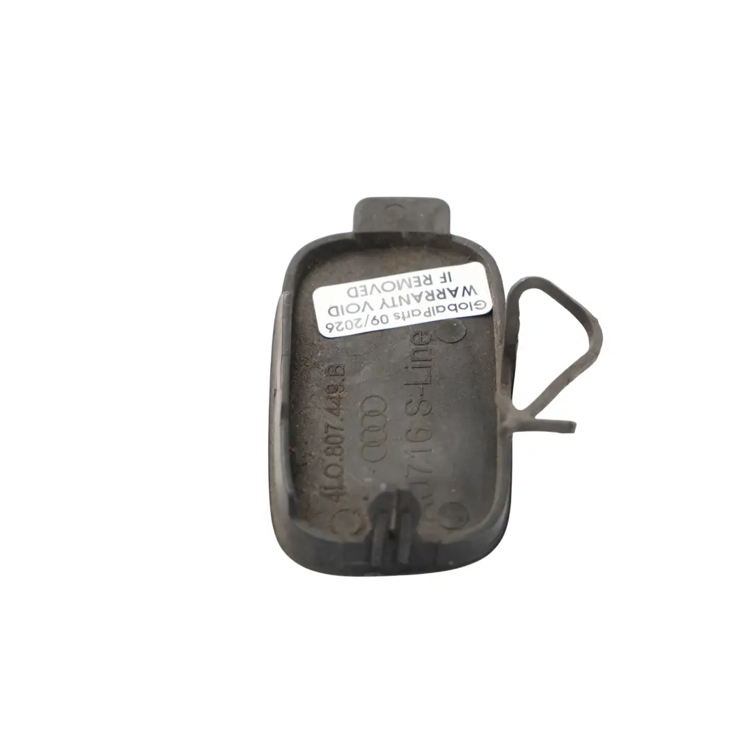 Tapa Gancho Remolque Parachoques Trasero Izquierdo Azul Mugello Z5E para Audi Q7 4L con número de pieza 4L0807449B Audi Q7 4L Tapa Gancho Remolque Parachoques Trasero Izquierdo Azul Mugello Z5E - SKU 4L0807449B-MUB - Número de pieza 4L0807449B