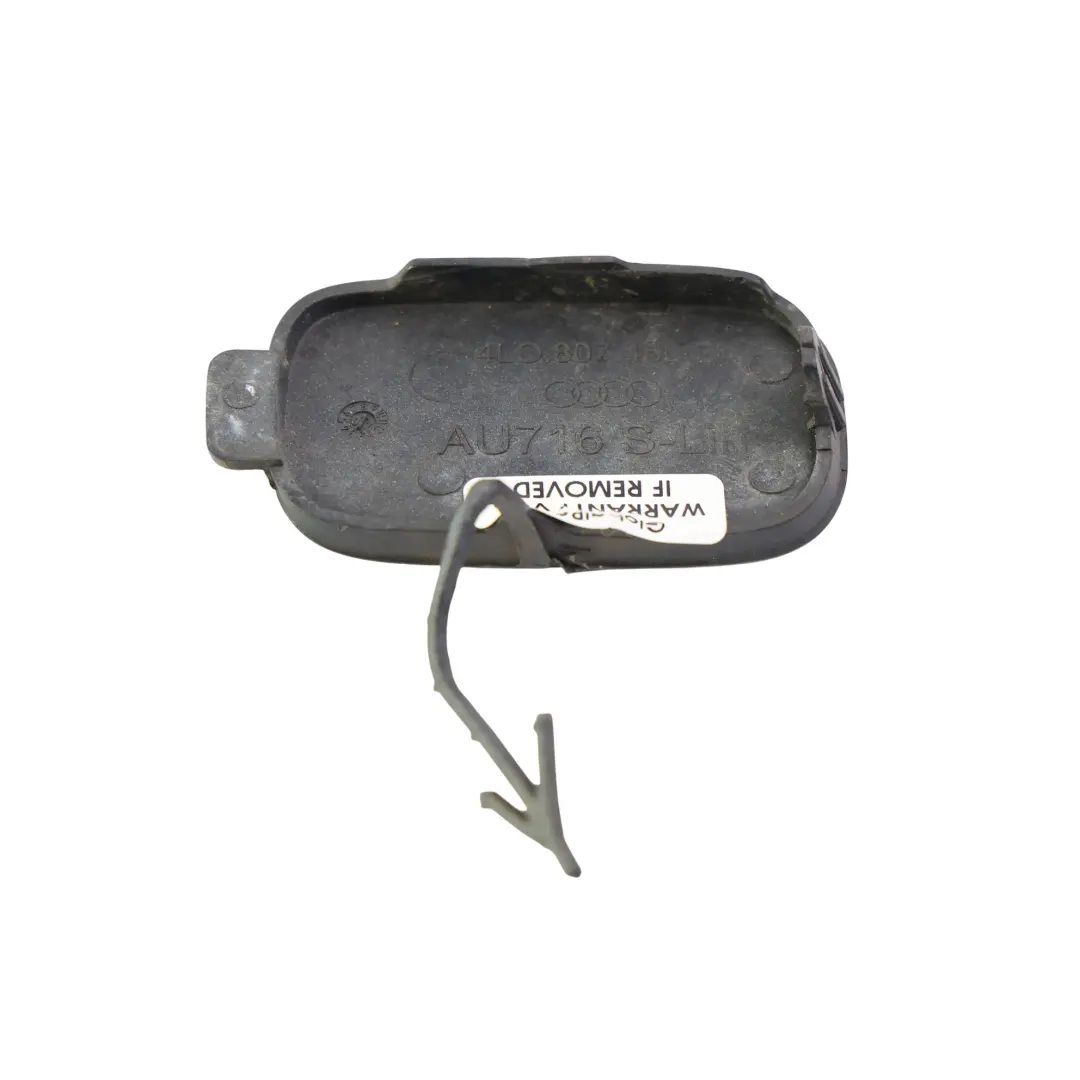 Bumper Tow Eye Hook Cover Right O/S M7W Condor Grey - Y7E to Audi Q7 4L Rear with Part number 4L0807450B Audi Q7 4L Rear Bumper Tow Eye Hook Cover Right O/S M7W Condor Grey - Y7E - SKU 4L0807450B-CGR - Part number 4L0807450B