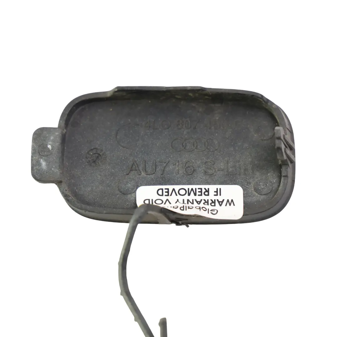 Bumper Tow Eye Hook Cover Right O/S M7W Condor Grey - Y7E to Audi Q7 4L Rear with Part number 4L0807450B Audi Q7 4L Rear Bumper Tow Eye Hook Cover Right O/S M7W Condor Grey - Y7E - SKU 4L0807450B-CGR - Part number 4L0807450B