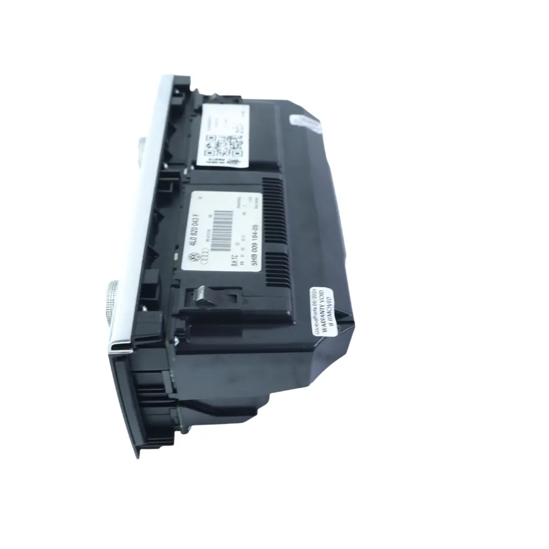 Audi Q7 4L Panel Control Climatizador Interruptor A/C - SKU 4L0820043F-1 - Número de pieza 4L0820043F
