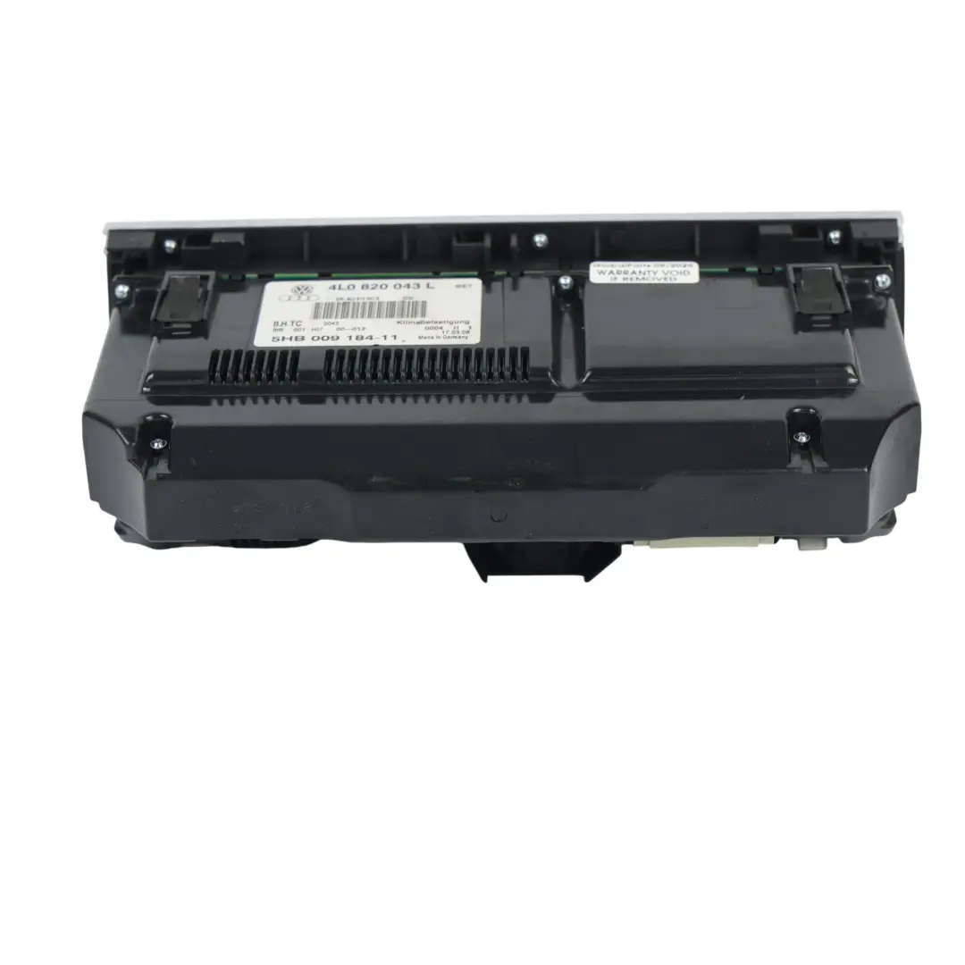 Audi Q7 4L Panel Sterowania Klimatyzacji Nawiewu 4.2 Diesel - SKU 4L0820043L - Numer Części 4L0820043L