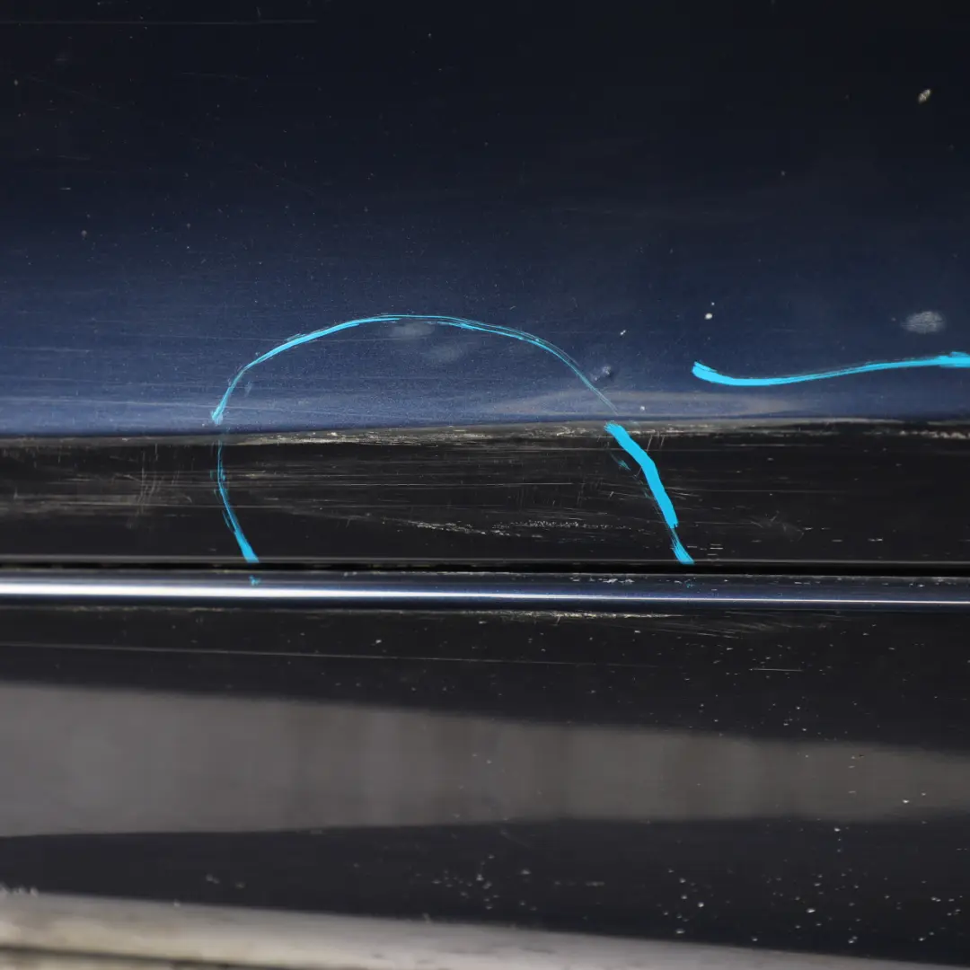 Audi Q7 4L Door Front Left N/S Covering Panel Mugello Blue Pearl Effect - Z5E - SKU 4L0831051A-MUB1 - Part number 4L0831051A