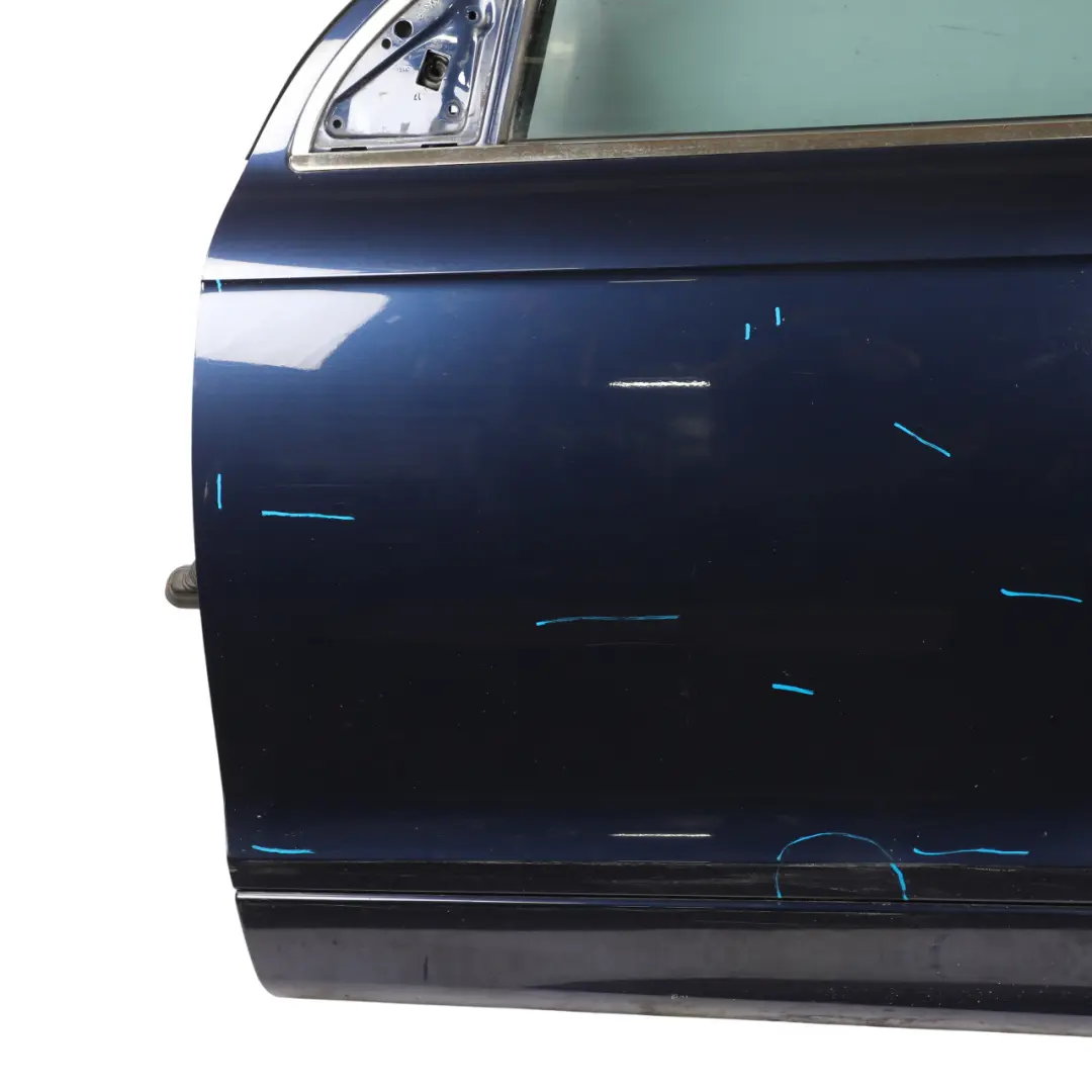 Audi Q7 4L Door Front Left N/S Covering Panel Mugello Blue Pearl Effect - Z5E - SKU 4L0831051A-MUB1 - Part number 4L0831051A