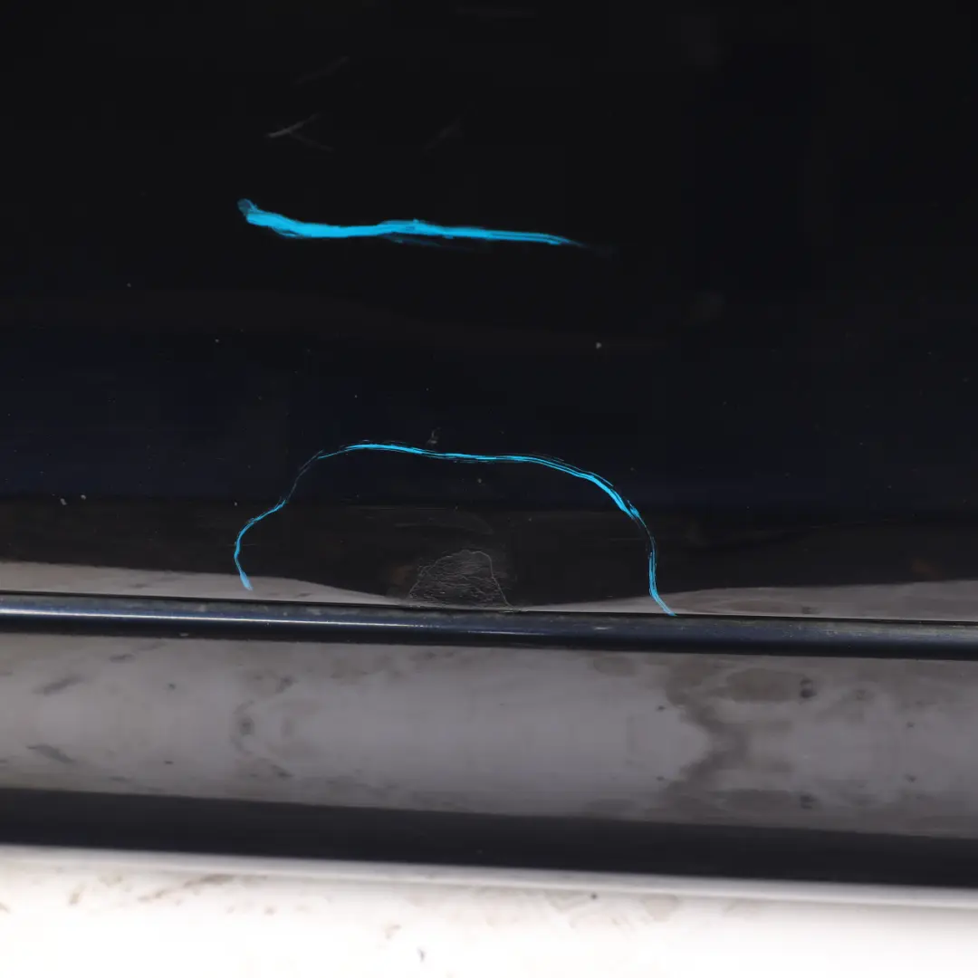 Door Rear Right O/S Covering Panel Mugello Blue Pearl Effect - Z5E to Audi Q7 4L with Part number 4L0833052 Audi Q7 4L Door Rear Right O/S Covering Panel Mugello Blue Pearl Effect - Z5E - SKU 4L0833052-MUB1 - Part number 4L0833052