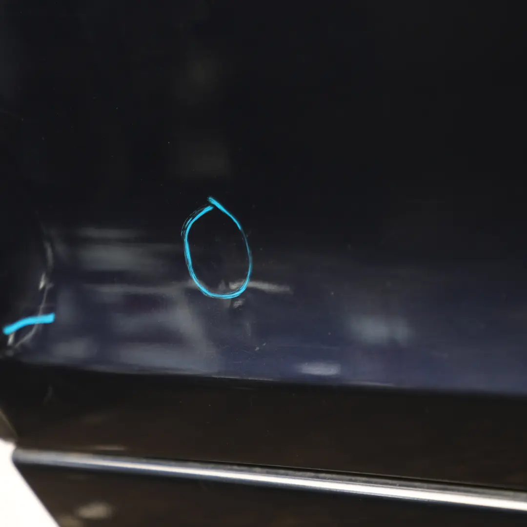 Door Rear Right O/S Covering Panel Mugello Blue Pearl Effect - Z5E to Audi Q7 4L with Part number 4L0833052 Audi Q7 4L Door Rear Right O/S Covering Panel Mugello Blue Pearl Effect - Z5E - SKU 4L0833052-MUB1 - Part number 4L0833052