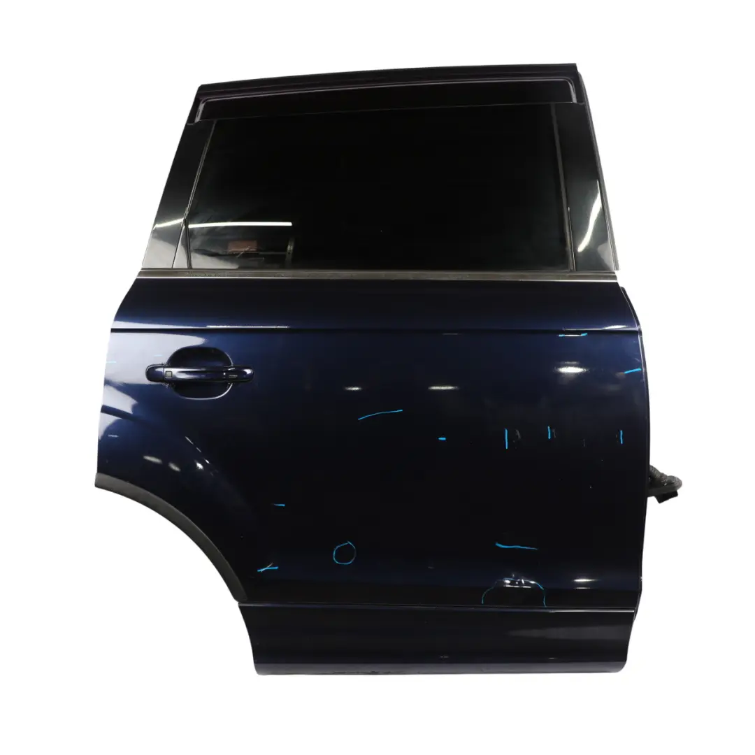 Audi Q7 4L Door Rear Right O/S Covering Panel Mugello Blue Pearl Effect - Z5E - SKU 4L0833052-MUB1 - Part number 4L0833052