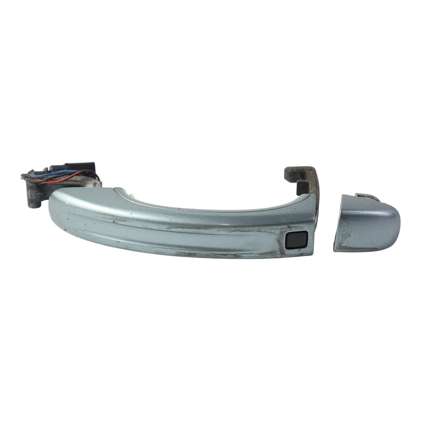 Audi Q7 4L Door Grab Handle Front Right O/S Condor Grey Metallic - Y7E