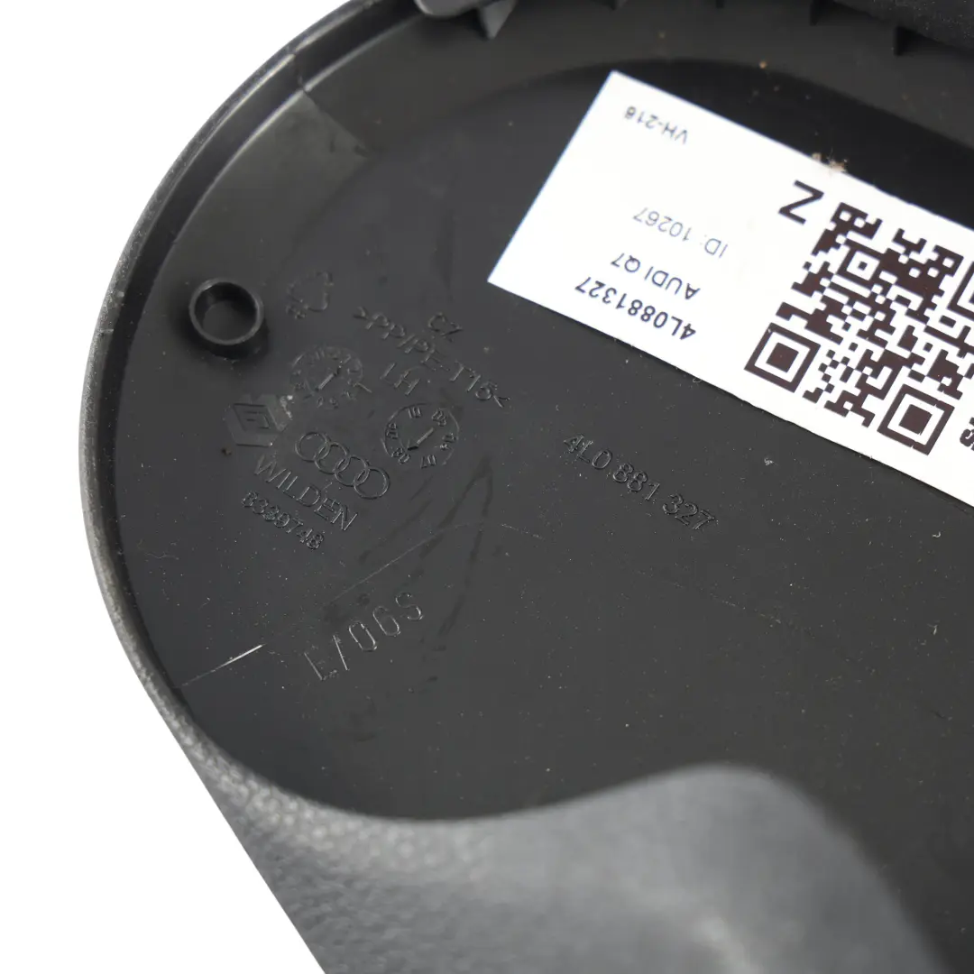 Osłona Fotela Przednia Lewa Czarny Soul do Audi Q7 4L o numerze 4L0881327 Audi Q7 4L Osłona Fotela Przednia Lewa Czarny Soul - SKU 4L0881327 - Numer Części 4L0881327