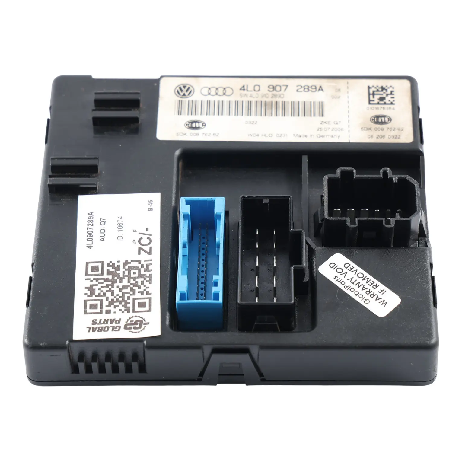 Audi Q7 4L Moduł Komfortu CCM Sterownik Nadwozia ECU 4L0907289A
