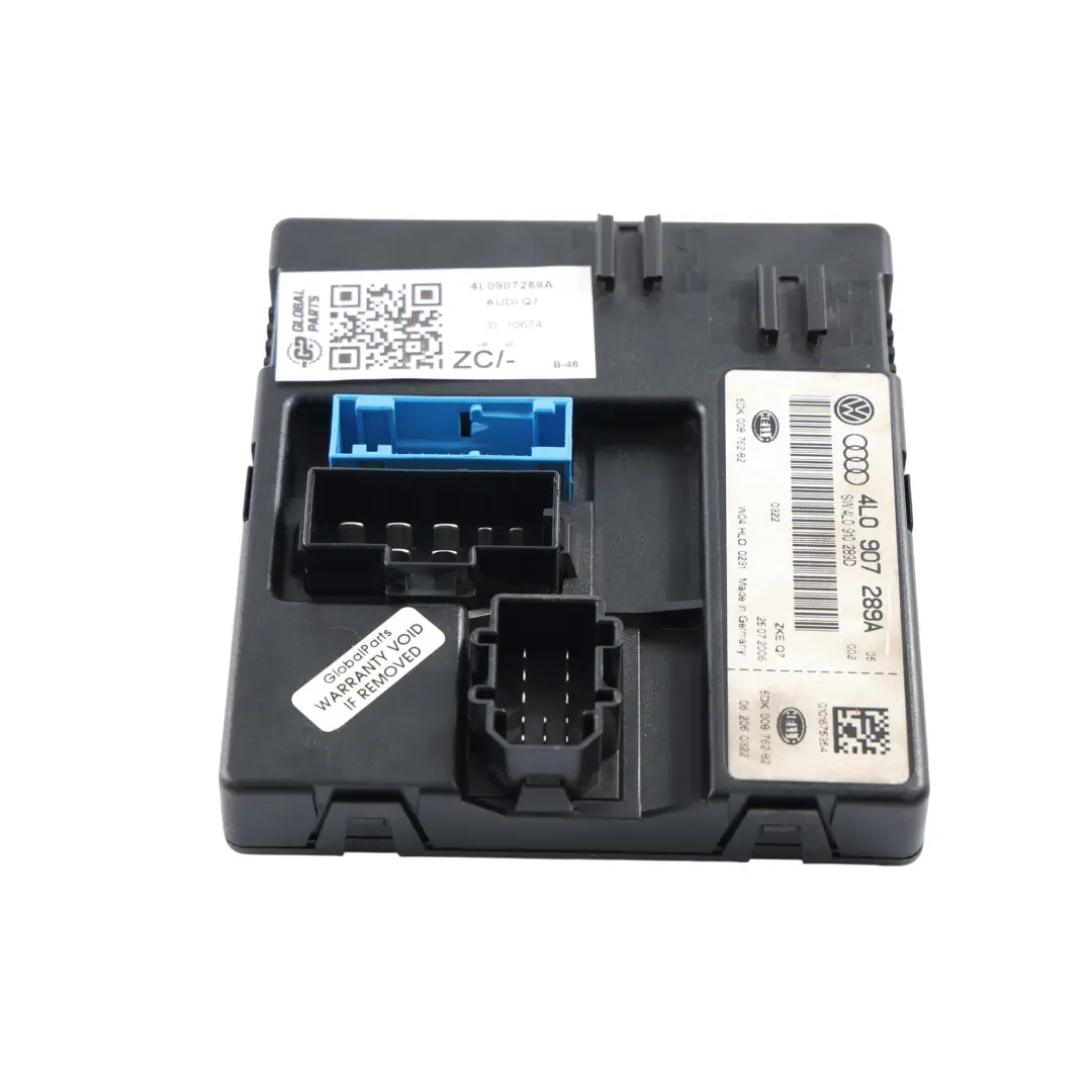 Audi Q7 4L Moduł Komfortu CCM Sterownik Nadwozia ECU - SKU 4L0907289A - Numer Części 4L0907289A