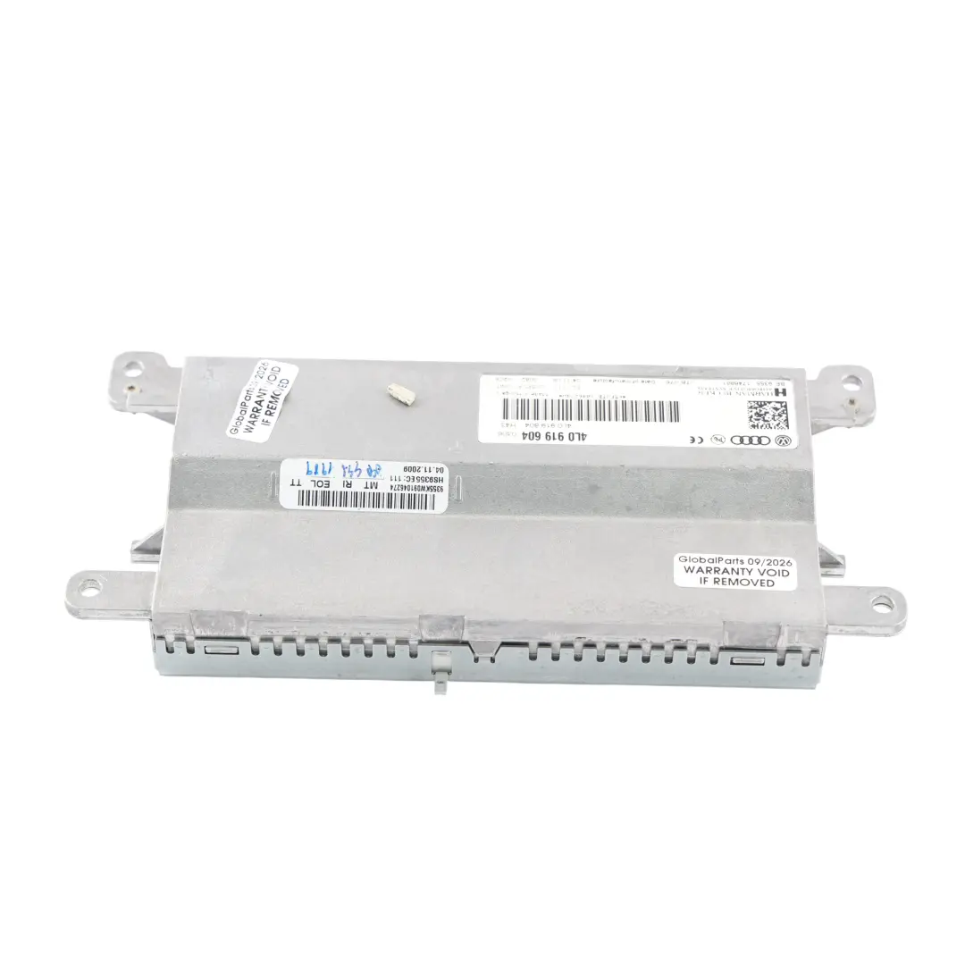 Unità Display Navigazione Multimediale MMI per Audi A6 C6 con numero di parte 4L0919604 Audi A6 C6 Unità Display Navigazione Multimediale MMI - SKU 4L0919604-1 - Numero di parte 4L0919604