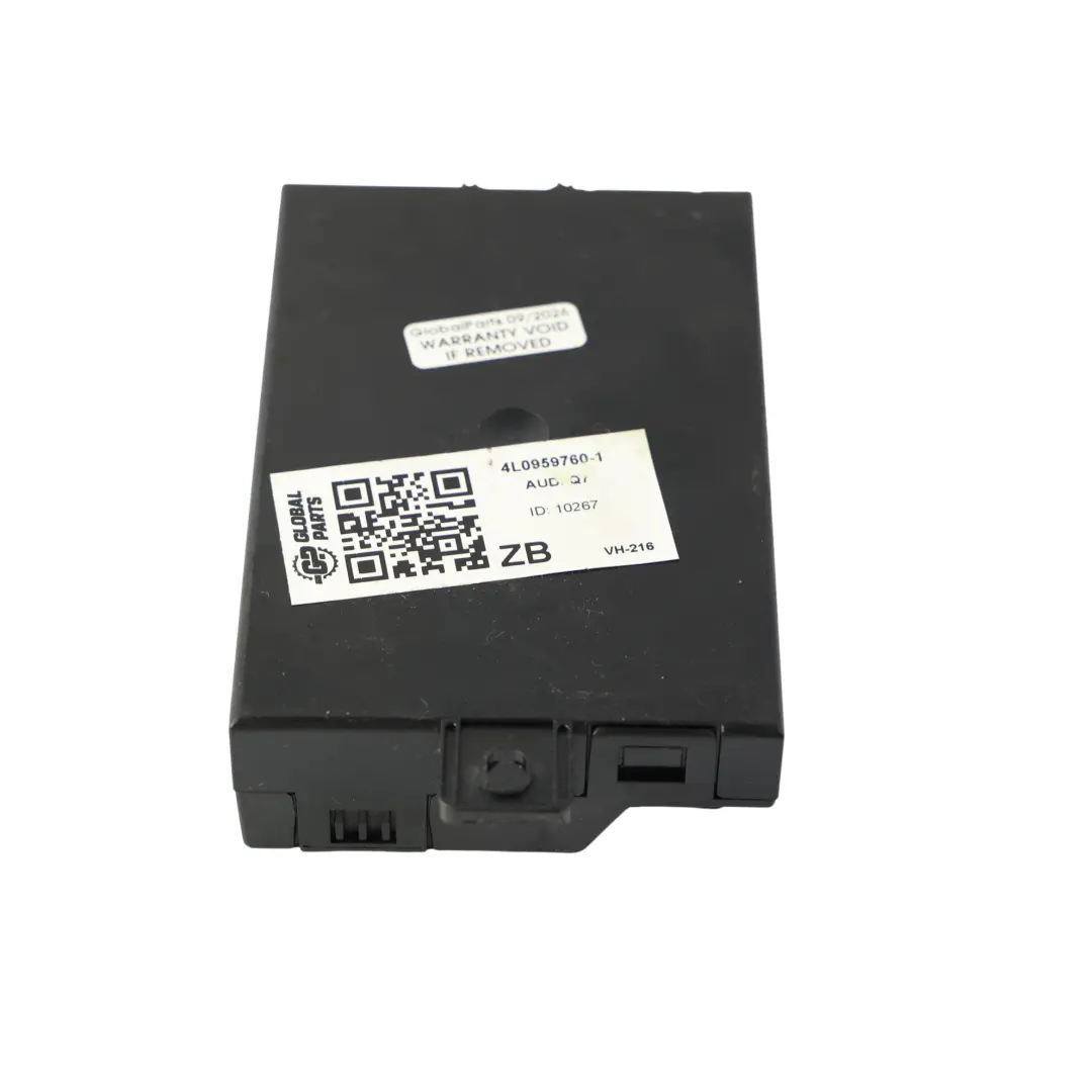 Audi Q7 4L Moduł Regulacji Pamięci Fotela Przedniego Lewy Prawy - SKU 4L0959760-1 - Numer Części 4L0959760
