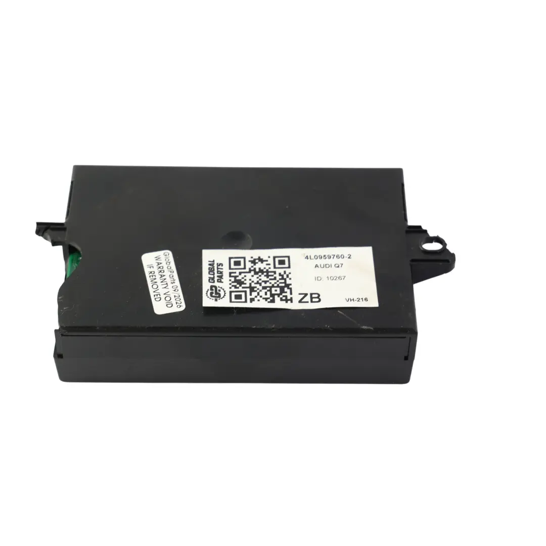 Audi Q7 4L Front Memory Adjustment Module Control Left Right N/O/S - SKU 4L0959760-2 - Part number 4L0959760