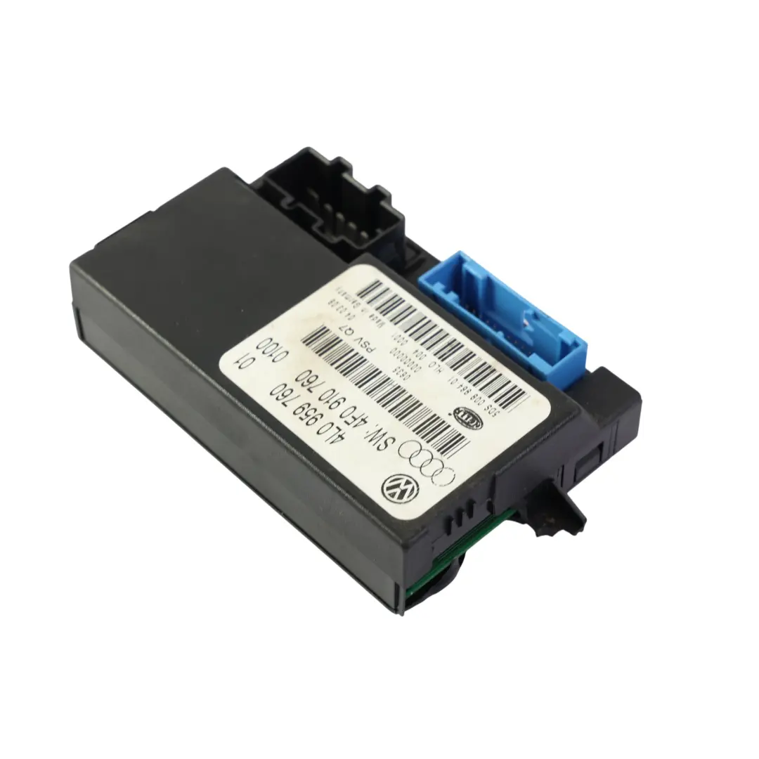 Audi Q7 4L Front Memory Adjustment Module Control Left Right N/O/S - SKU 4L0959760-2 - Part number 4L0959760