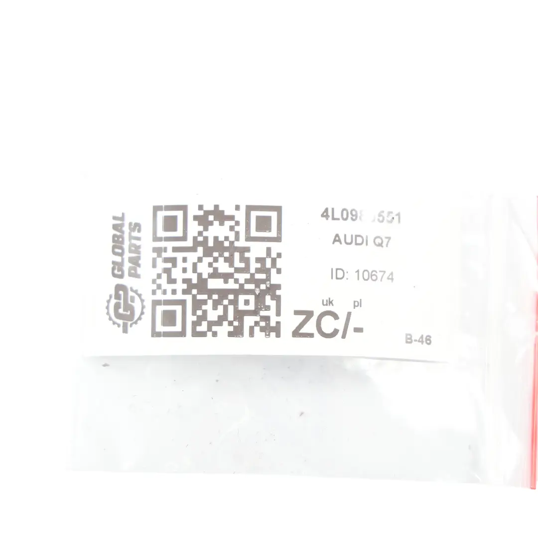 Audi Q7 4L Unidad Control Cámara Marcha Atrás Trasera - SKU 4L0980551 - Número de pieza 4L0980551