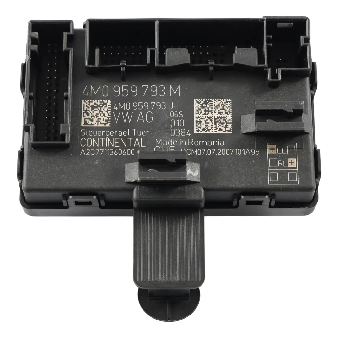 Audi S5 F5 Modulo Controllo Porta Anteriore Lato Guida - SKU 4M0959793M - Numero di parte 4M0959793M
