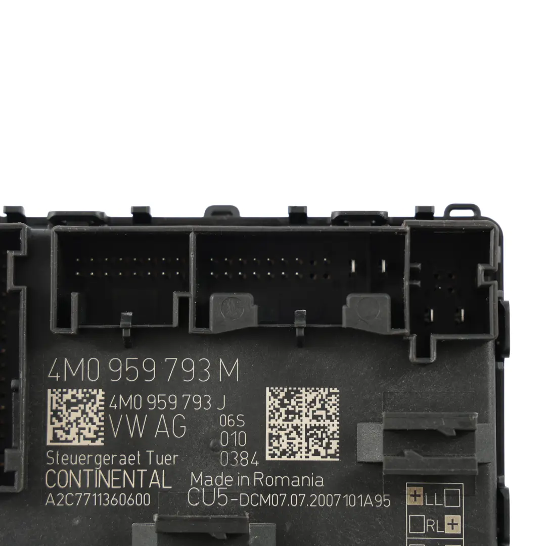 Front Door Control Module Unit Driver Side to Audi S5 F5 with Part number 4M0959793M Audi S5 F5 Front Door Control Module Unit Driver Side - SKU 4M0959793M - Part number 4M0959793M