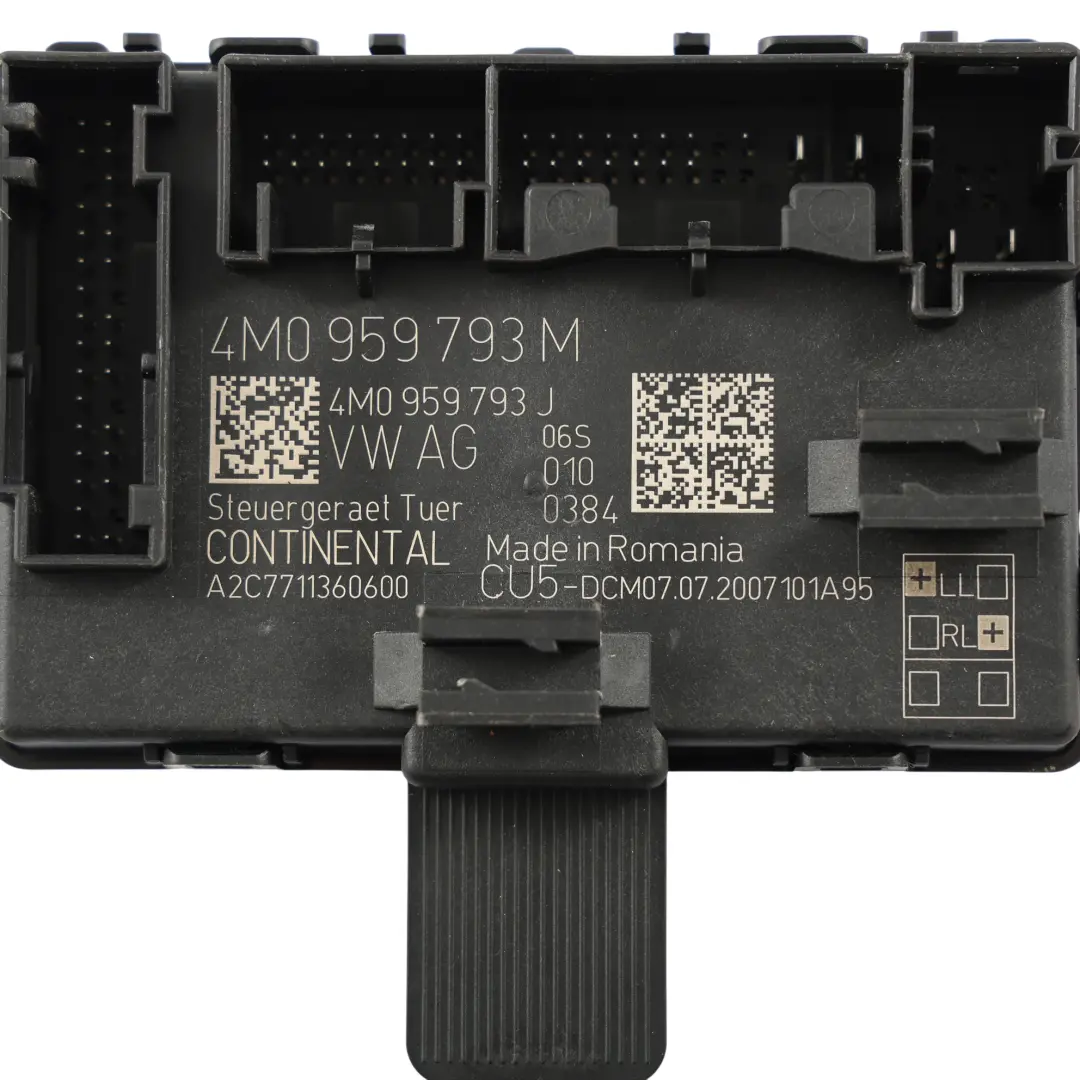 Moduł Sterownik Drzwi Przedni Lewy do Audi S5 F5 o numerze 4M0959793M Audi S5 F5 Moduł Sterownik Drzwi Przedni Lewy - SKU 4M0959793M - Numer Części 4M0959793M