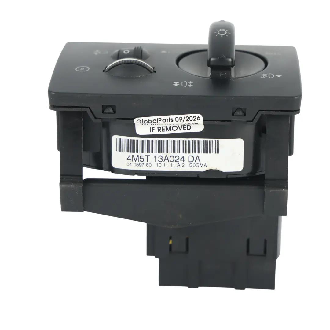 Ford Transit Mk7 Headlight Fog Light Switch Panel - SKU RHD-4M5T-13A024-DA - Part number 4M5T-13A024-DA