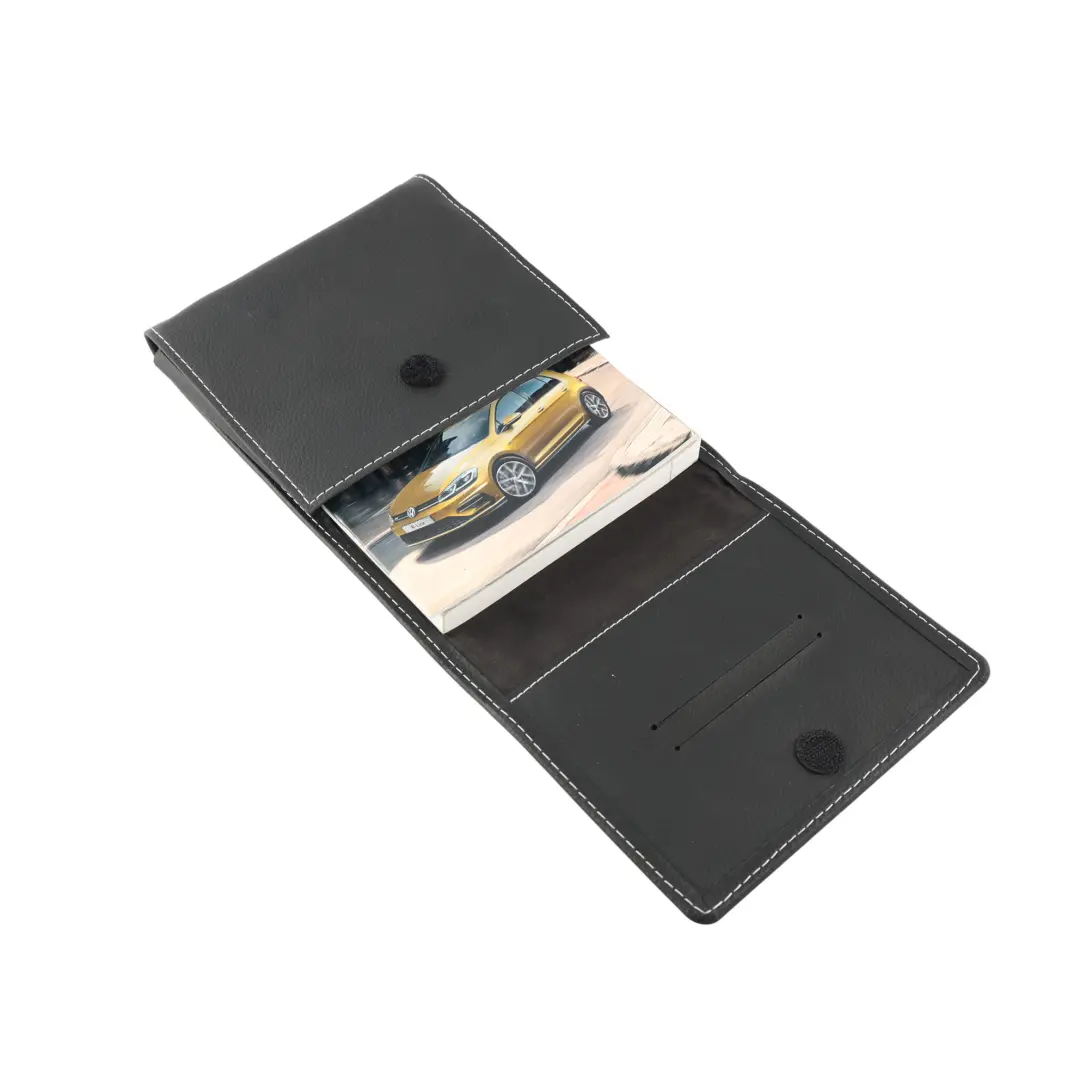 VW Golf MK7 Service Booklet Owner's Handbook Pouch Case Wallet Set - SKU 50012720AF - Part number 50012720AF