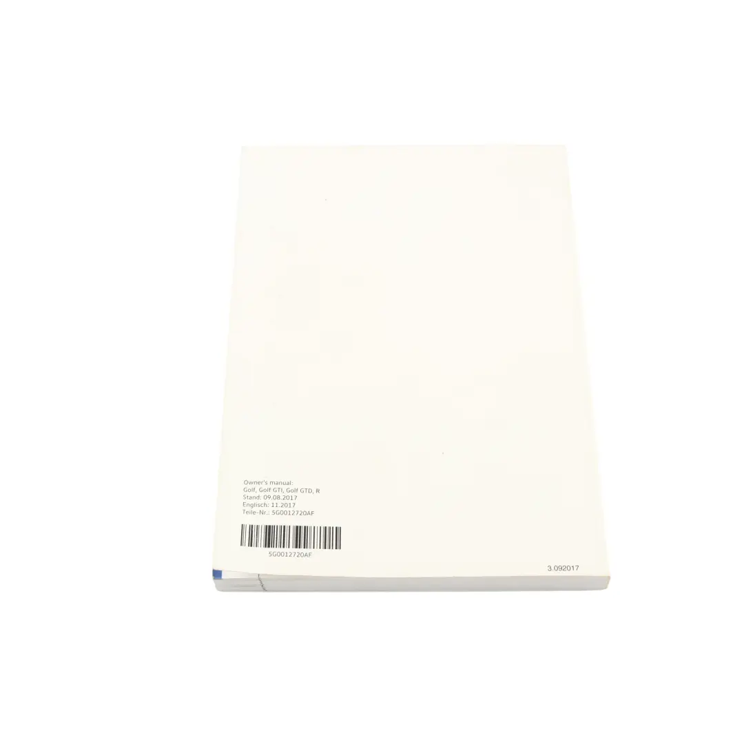Service Booklet Owner's Handbook Pouch Case Wallet Set to VW Golf MK7 with Part number 50012720AF VW Golf MK7 Service Booklet Owner's Handbook Pouch Case Wallet Set - SKU 50012720AF - Part number 50012720AF