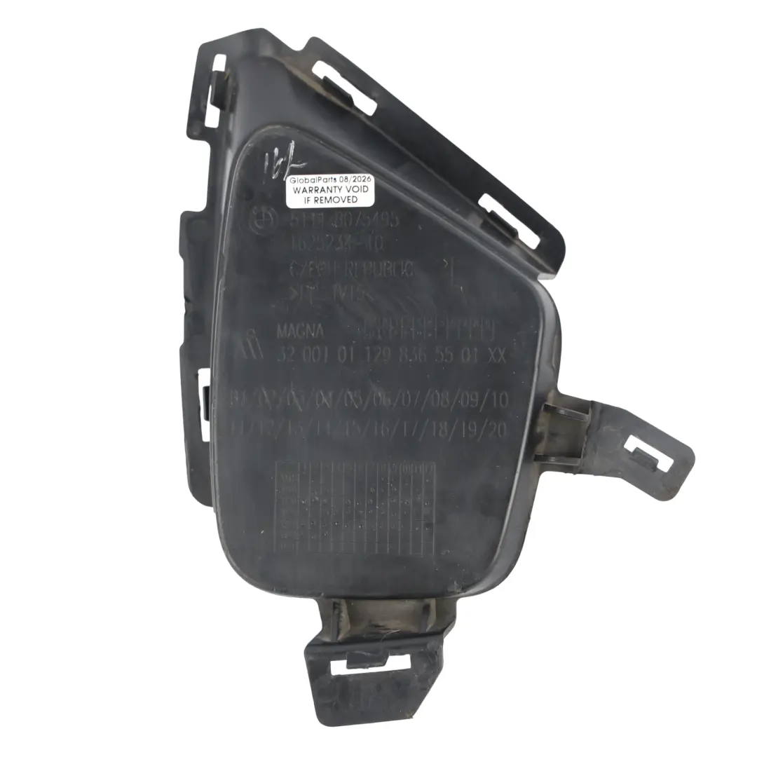 Coupé Rejilla Conducto Aire Delantero Derecho Negro para BMW F44 Gran con número de pieza 51118075495 BMW F44 Gran Coupé Rejilla Conducto Aire Delantero Derecho Negro - SKU 8075495 - Número de pieza 51118075495