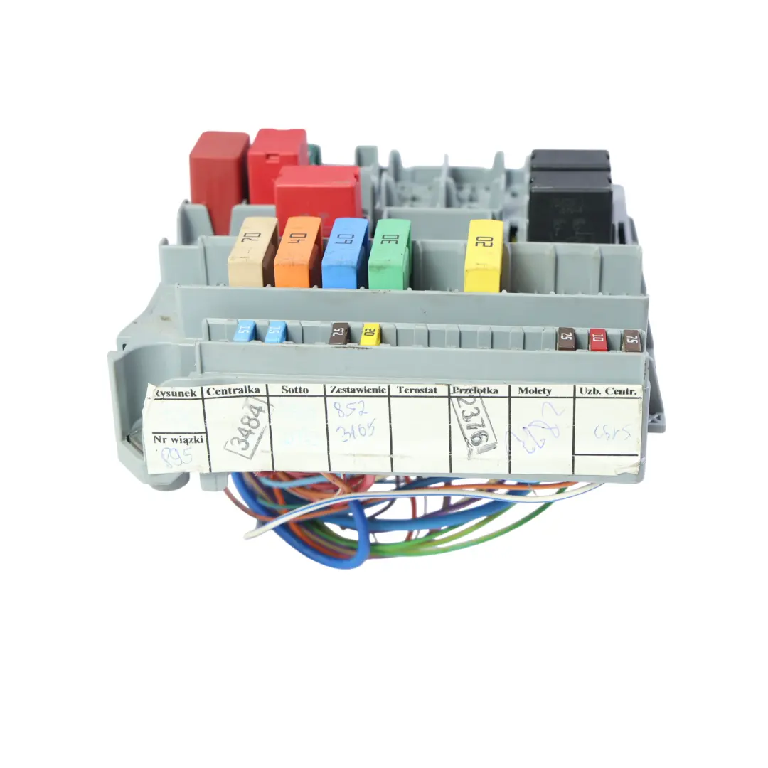 Fiat Panda MK2 Sicherungskasten Motorraum Gehäuse 1.1 - SKU 51781452 - Teilenummer 51781452