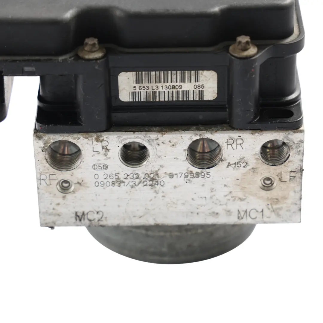Fiat Panda MK2 ABS Pumpe Steuergerät ABS Modulator 1.1 Benzin - SKU 51799595 - Teilenummer 51799595