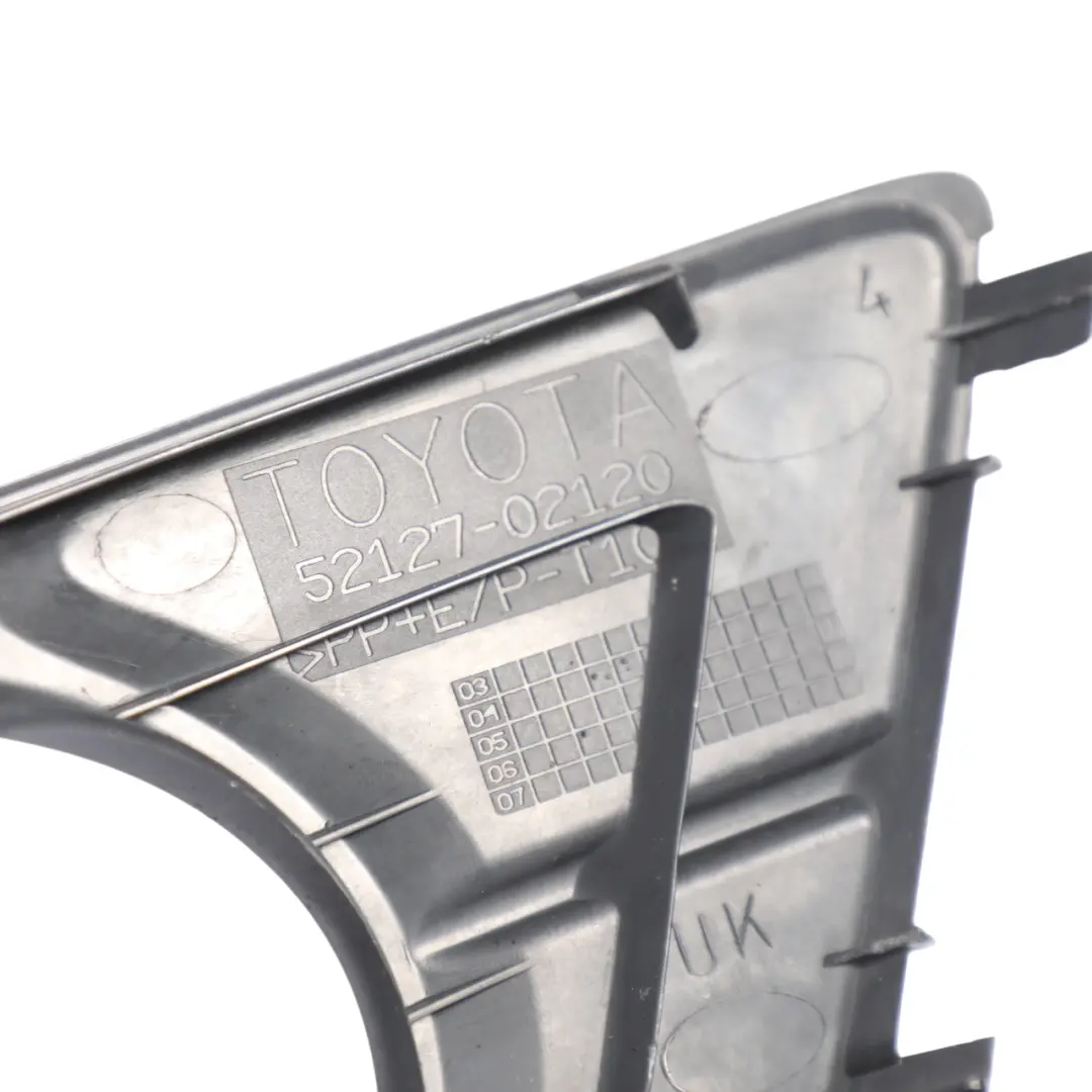 Front Bumper Fog Light Lamp Cover Trim Right O/S to Toyota Corolla E12 with Part number 5212702120 Toyota Corolla E12 Front Bumper Fog Light Lamp Cover Trim Right O/S - SKU 5212702120 - Part number 5212702120