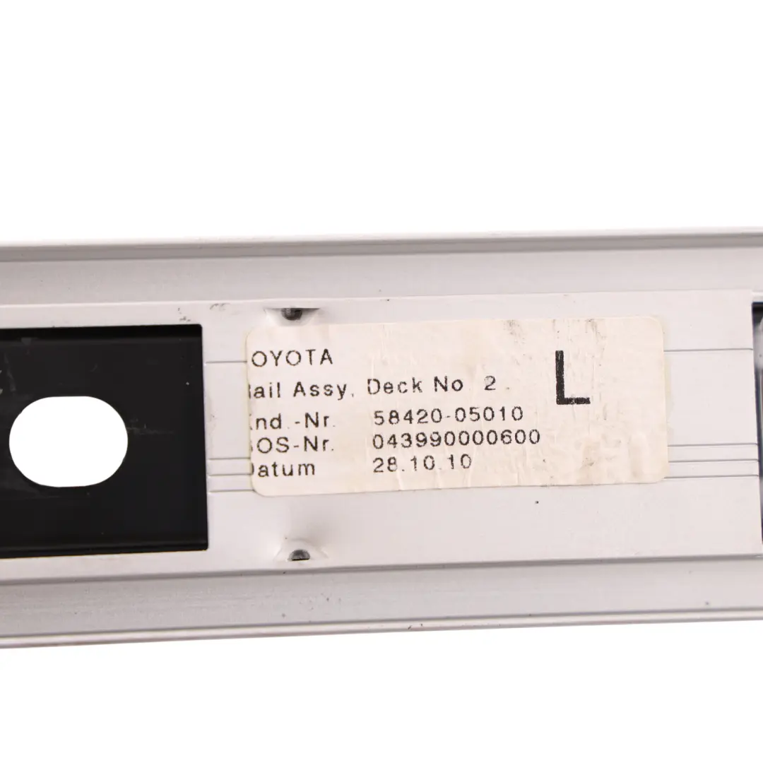 Toyota Avensis MK3 T27 Estate Rear Boot Rail Deck Guide Left N/S 58420-05010 - SKU 5842005010 - Part number 5842005010