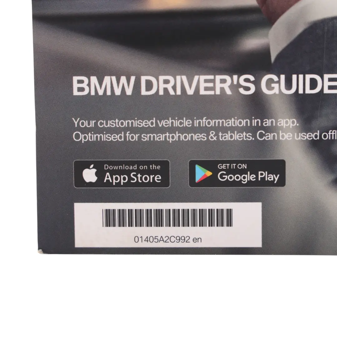 BMW F44 Gran Coupé Owner's Handbook Book Instructions Manual Case Wallet - SKU 5A2C992 - Part number 5A2C992