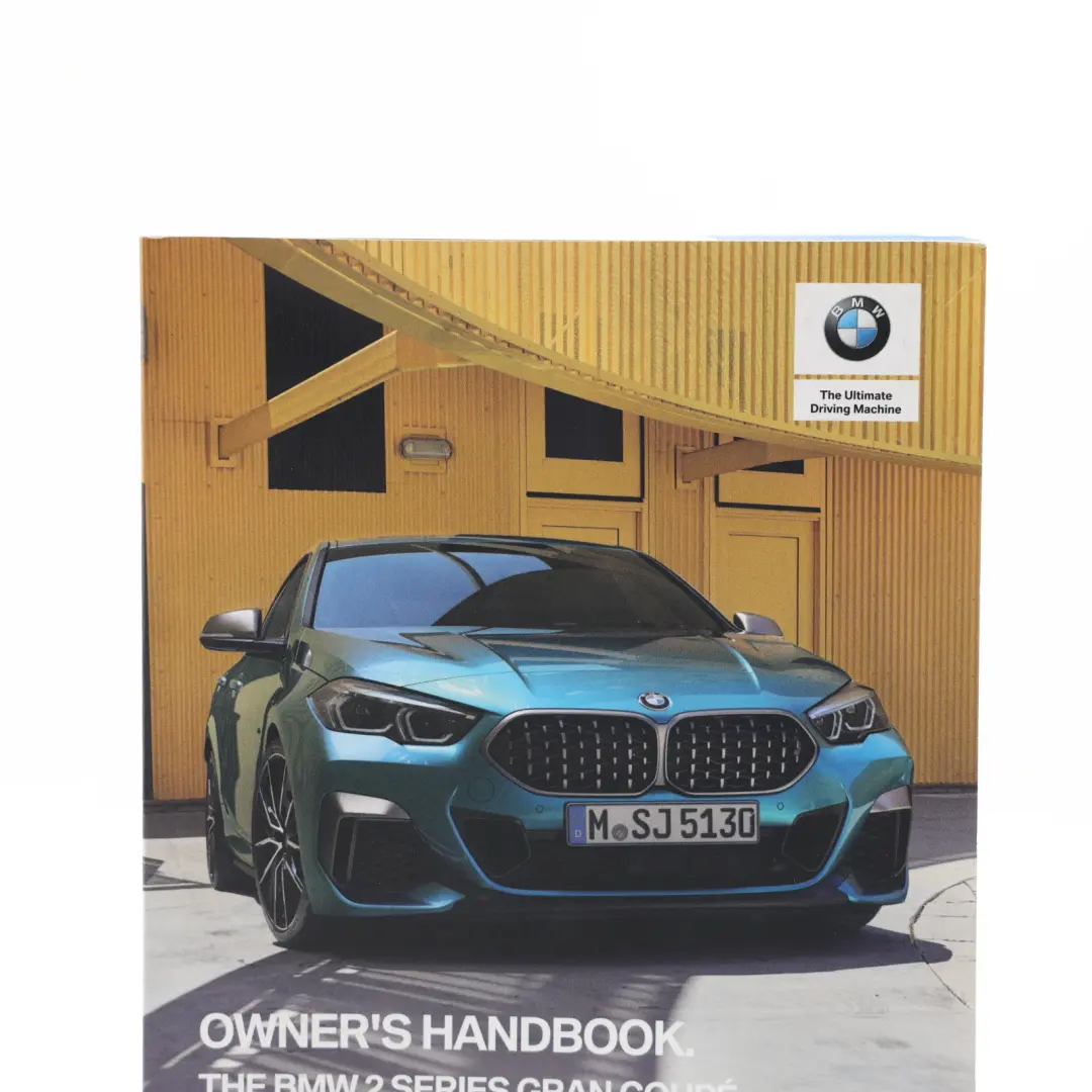 BMW F44 Gran Coupé Owner's Handbook Book Instructions Manual Case Wallet - SKU 5A2C992 - Part number 5A2C992